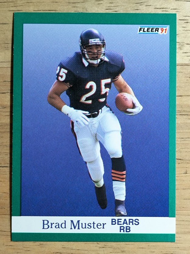 1991 Fleer #224 Brad Muster