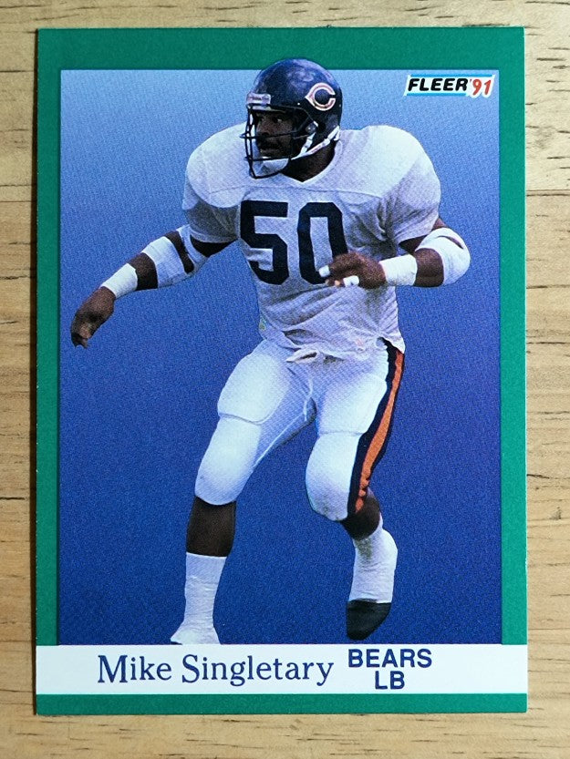 1991 Fleer #225 Mike Singletary