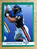 1991 Fleer #226 James Thornton