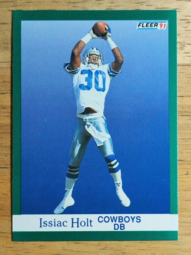 1991 Fleer #230 Issiac Holt