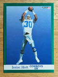 1991 Fleer #230 Issiac Holt