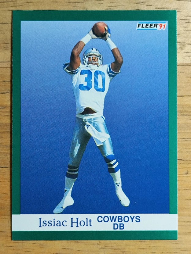 1991 Fleer #230 Issiac Holt