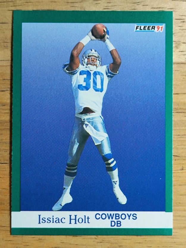 1991 Fleer #230 Issiac Holt
