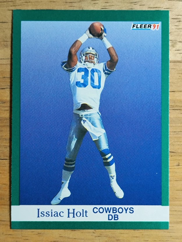 1991 Fleer #230 Issiac Holt