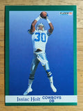 1991 Fleer #230 Issiac Holt