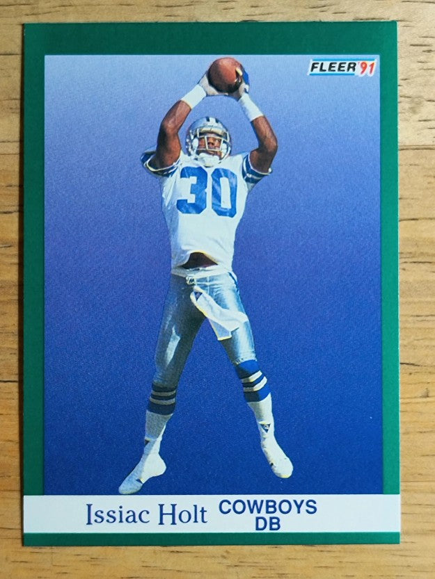 1991 Fleer #230 Issiac Holt