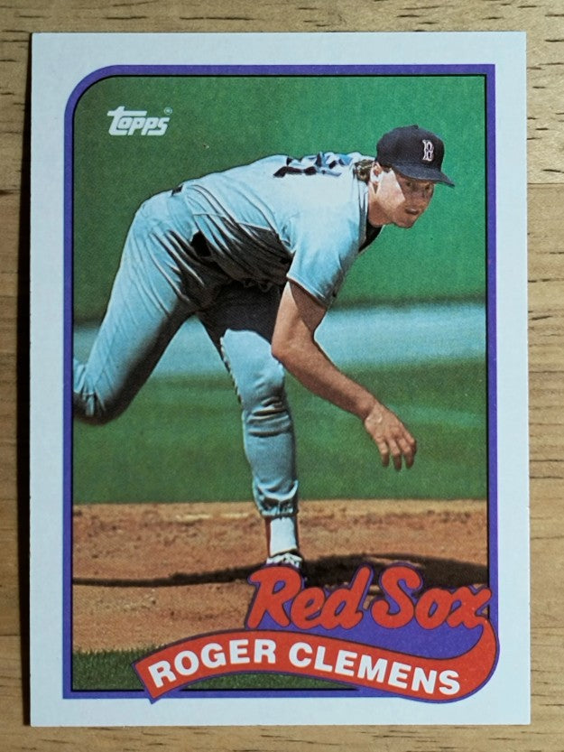 1989 Topps #450 Roger Clemens