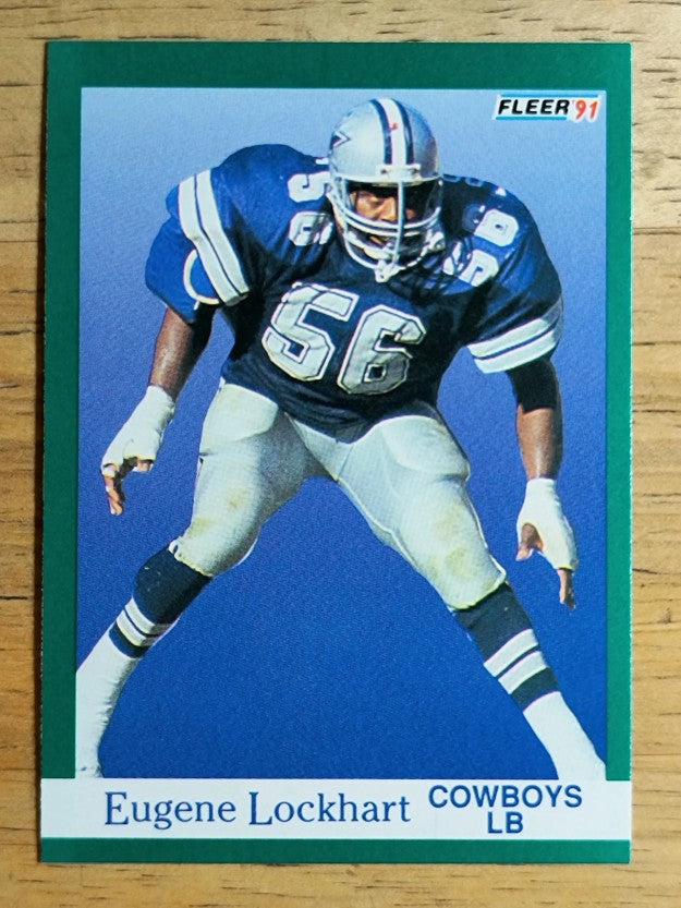 1991 Fleer #233 Eugene Lockhart