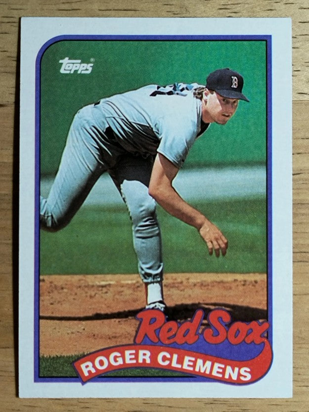 1989 Topps #450 Roger Clemens