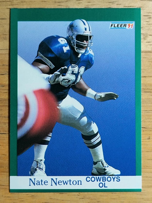 1991 Fleer #235 Nate Newton