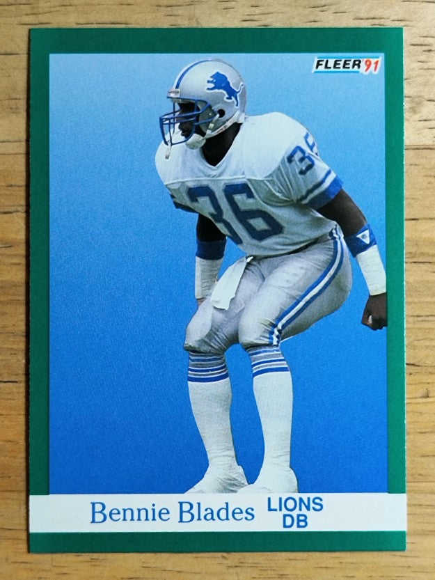 1991 Fleer #241 Bennie Blades