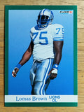 1991 Fleer #242 Lomas Brown