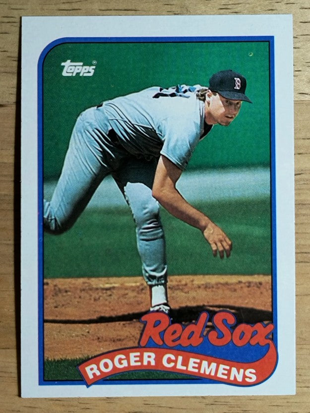 1989 Topps #450 Roger Clemens