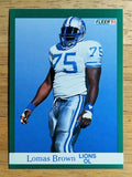 1991 Fleer #242 Lomas Brown