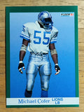1991 Fleer #244 Mike Cofer