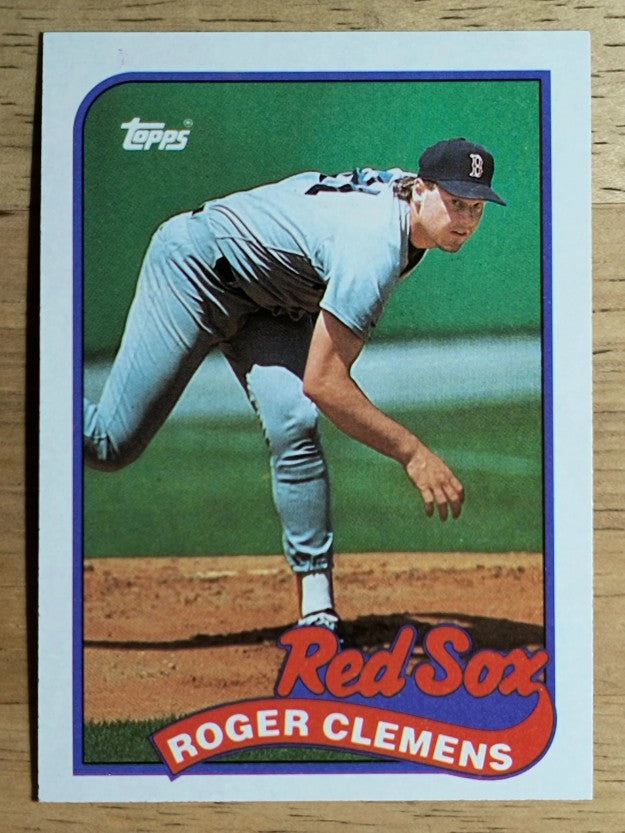 1989 Topps #450 Roger Clemens