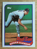 1989 Topps #450 Roger Clemens