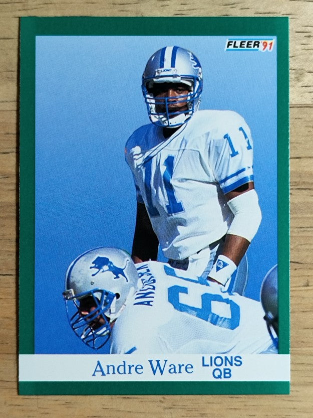 1991 Fleer #248 Andre Ware