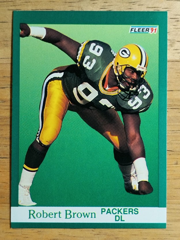 1991 Fleer #250 Robert Brown