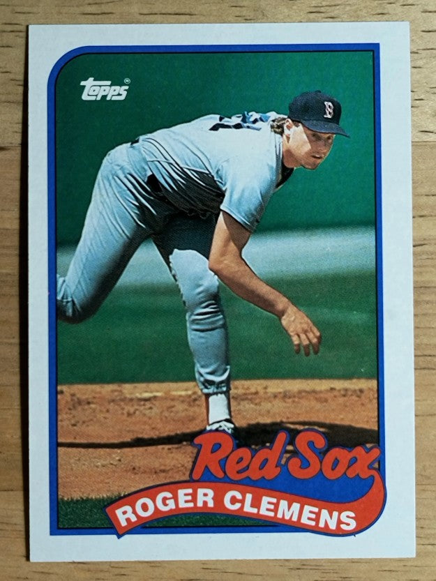 1989 Topps #450 Roger Clemens
