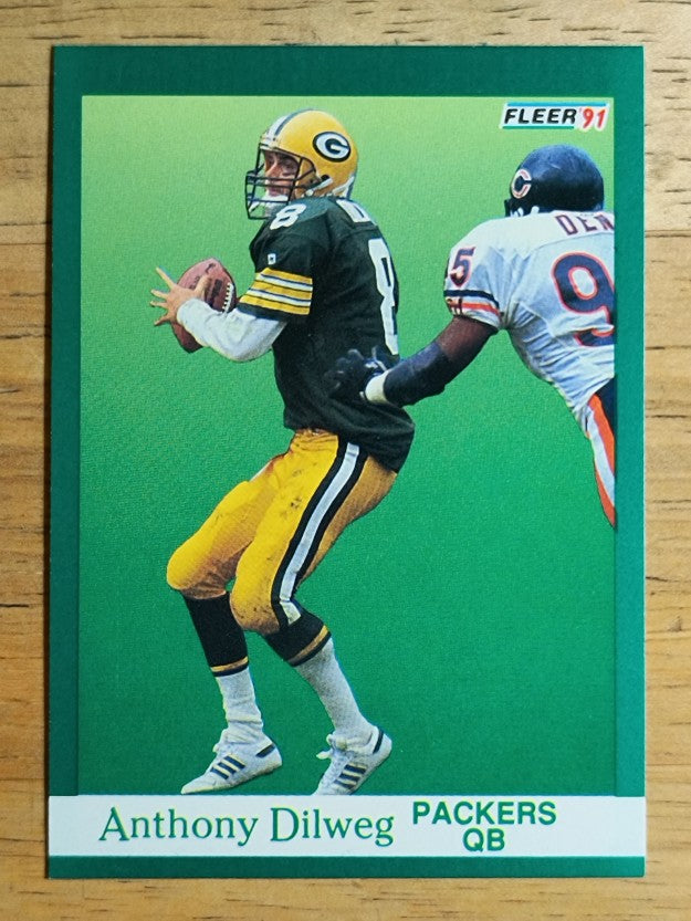 1991 Fleer #251 Anthony Dilweg
