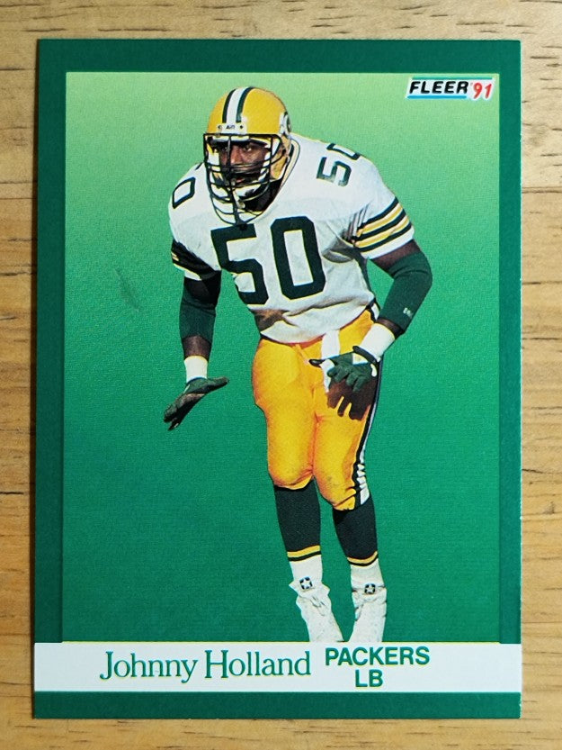 1991 Fleer #252 Johnny Holland