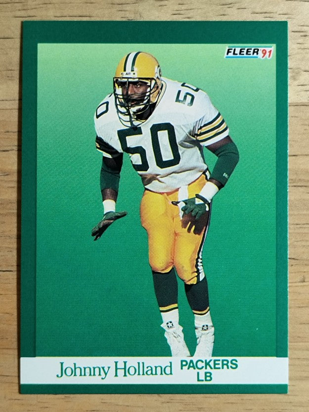 1991 Fleer #252 Johnny Holland