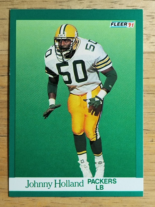 1991 Fleer #252 Johnny Holland
