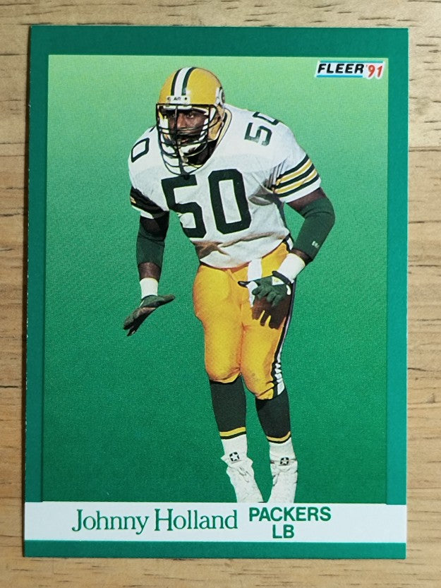 1991 Fleer #252 Johnny Holland