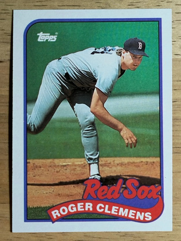 1989 Topps #450 Roger Clemens