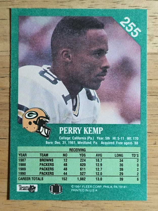 1991 Fleer #255 Perry Kemp