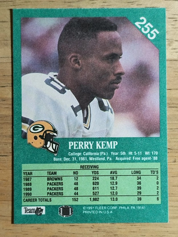 1991 Fleer #255 Perry Kemp