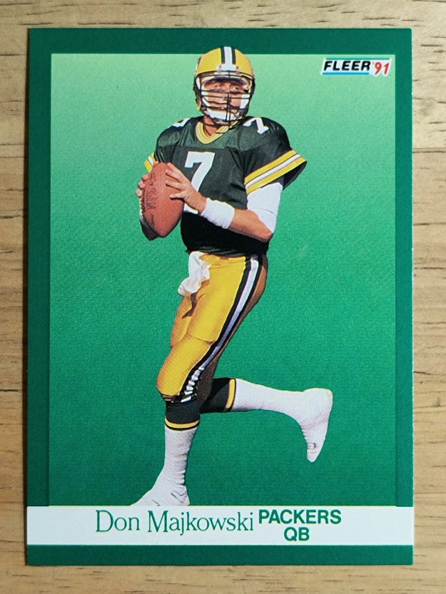 1991 Fleer #256 Don Majkowski