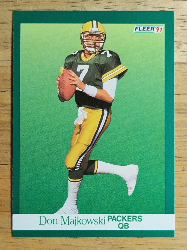1991 Fleer #256 Don Majkowski