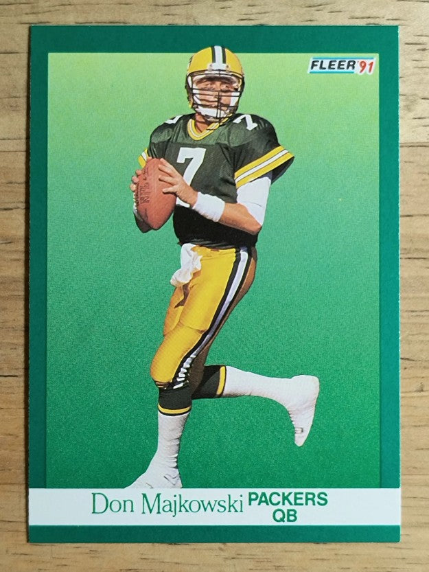 1991 Fleer #256 Don Majkowski