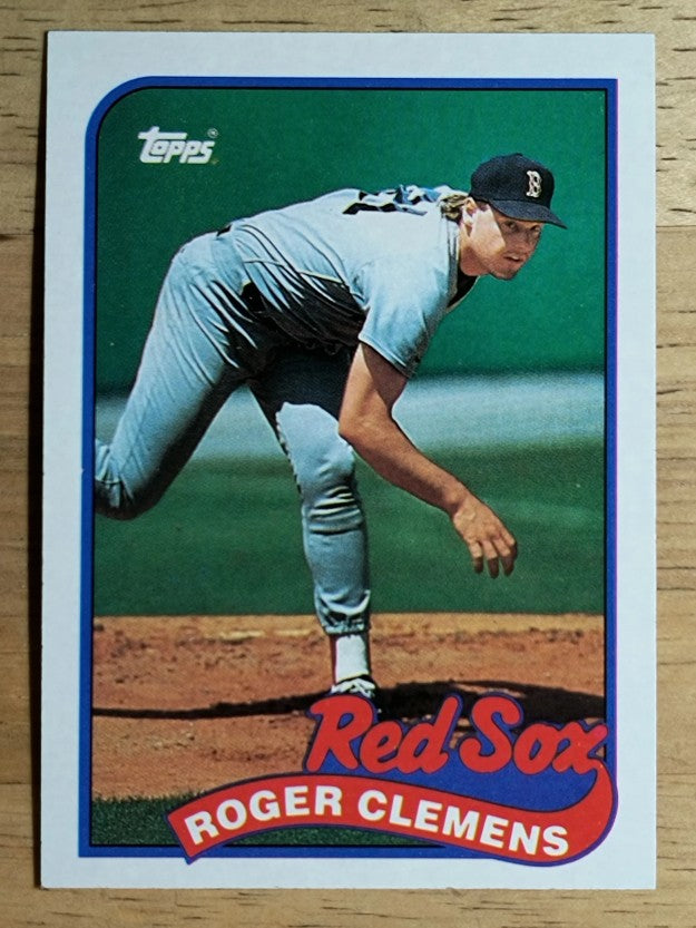 1989 Topps #450 Roger Clemens