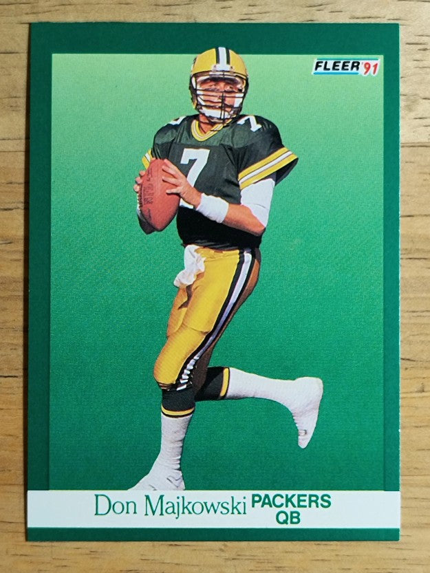 1991 Fleer #256 Don Majkowski