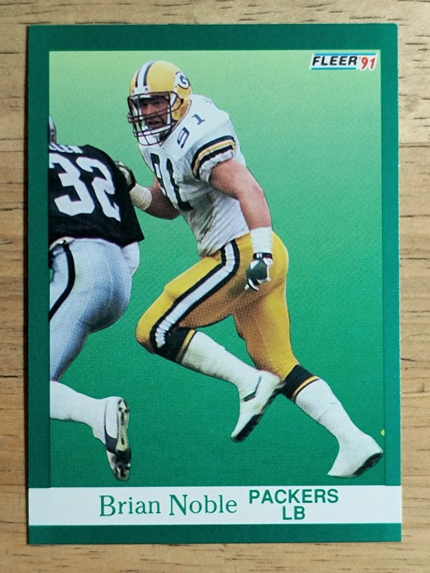 1991 Fleer #259 Brian Noble