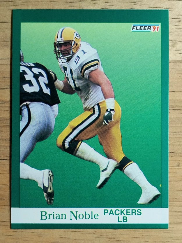 1991 Fleer #259 Brian Noble