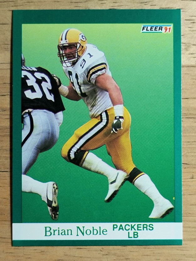 1991 Fleer #259 Brian Noble