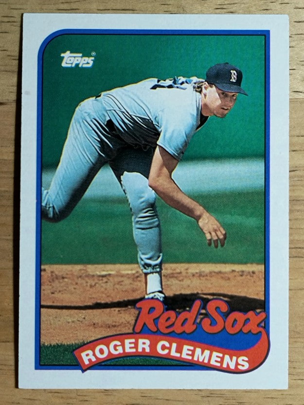 1989 Topps #450 Roger Clemens
