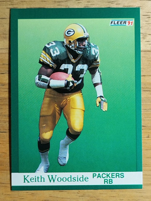 1991 Fleer #263 Keith Woodside