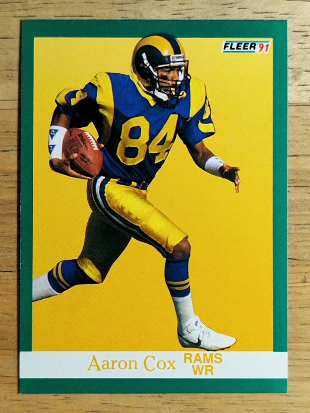 1991 Fleer #265 Aaron Cox