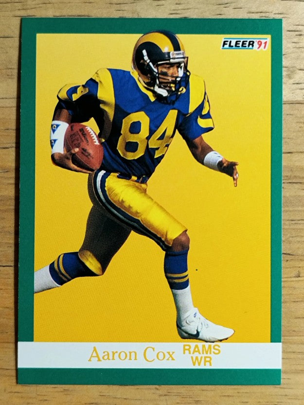 1991 Fleer #265 Aaron Cox