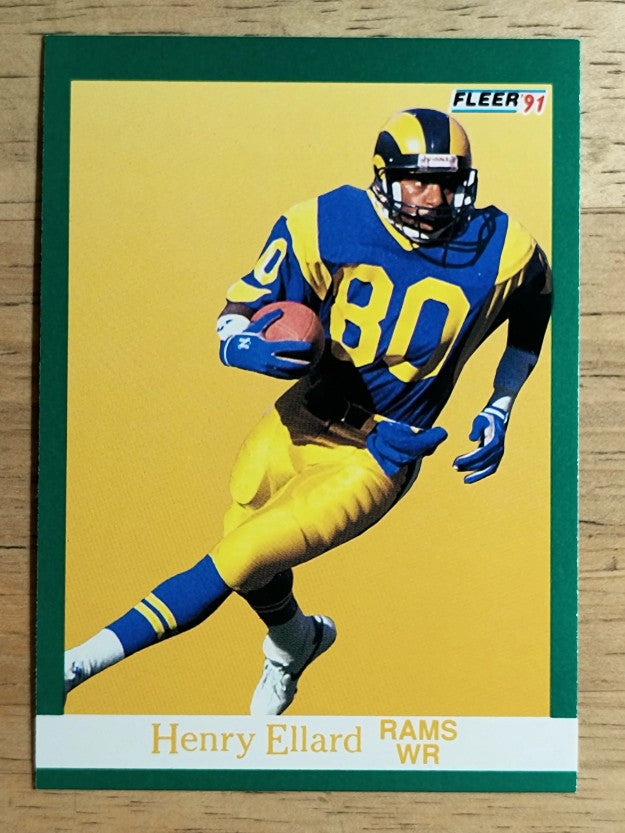 1991 Fleer #266 Henry Ellard