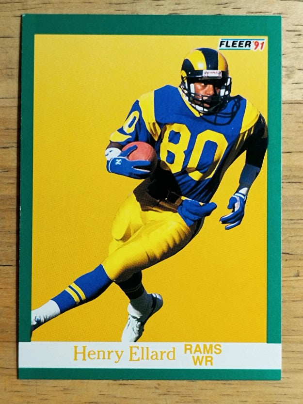 1991 Fleer #266 Henry Ellard
