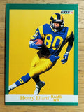 1991 Fleer #266 Henry Ellard