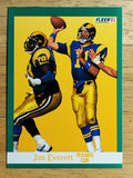 1991 Fleer #267 Jim Everett