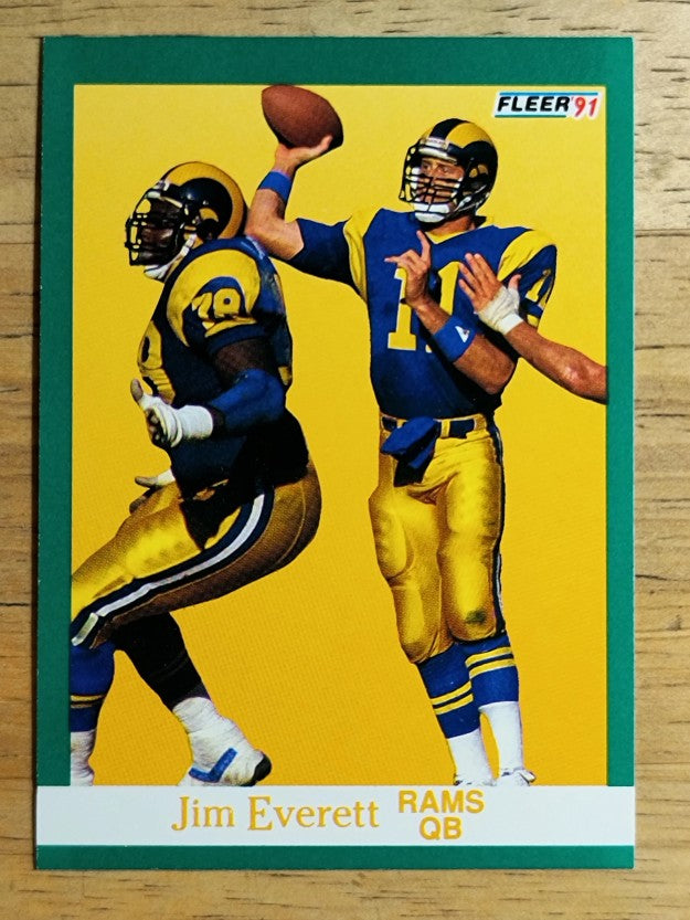1991 Fleer #267 Jim Everett