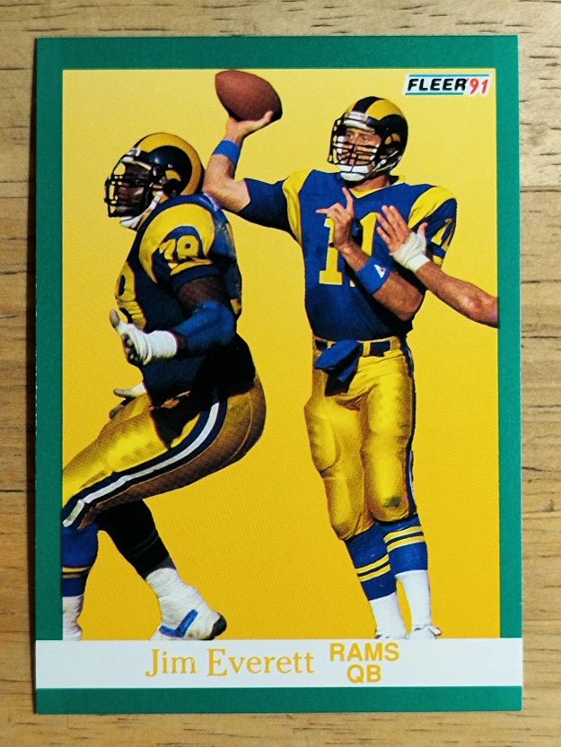 1991 Fleer #267 Jim Everett
